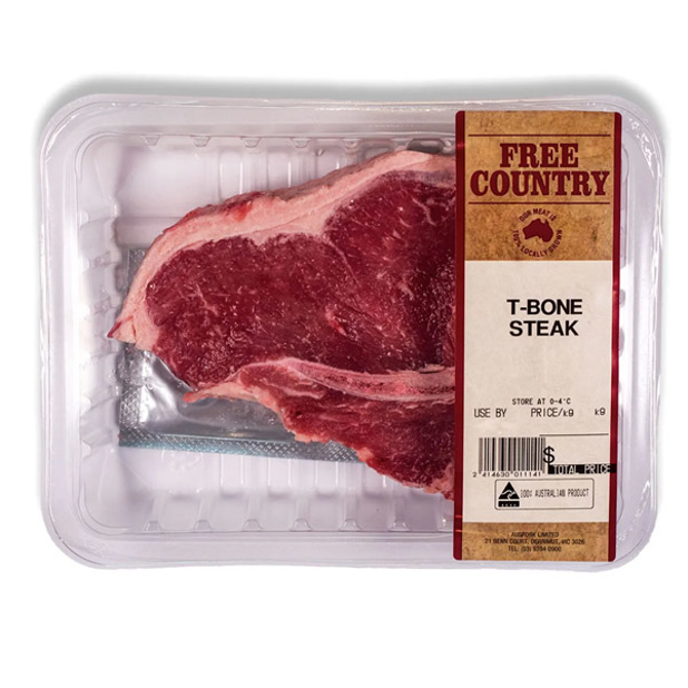 Free Country T-Bone Steak 600g